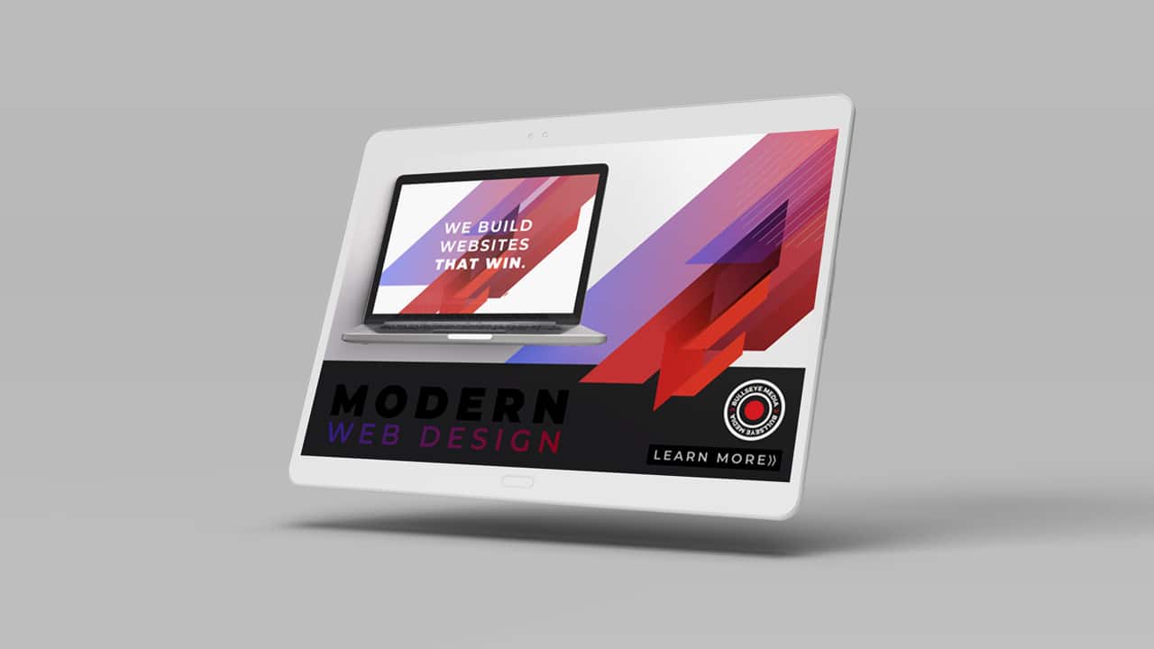 Modern Web Design from Bullseye Media Company