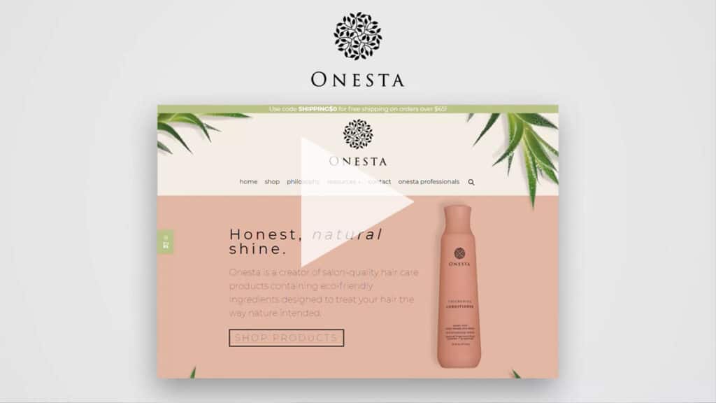 Onesta hair products