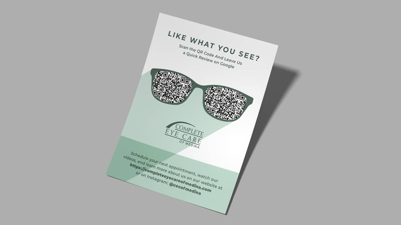 Complete Eye Care of Medina brochure