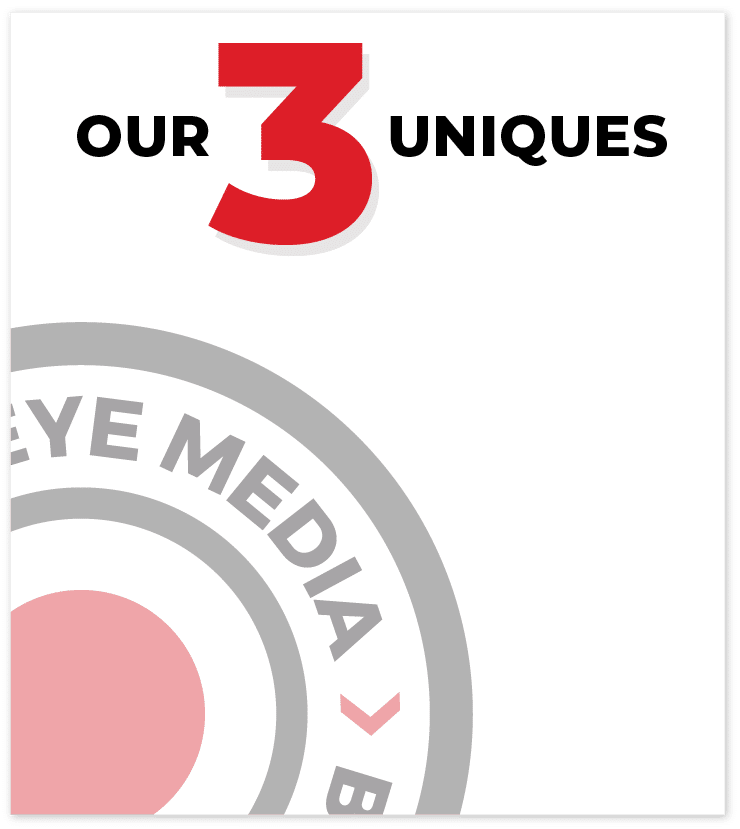 Bullseye Media 3 Unique Values
